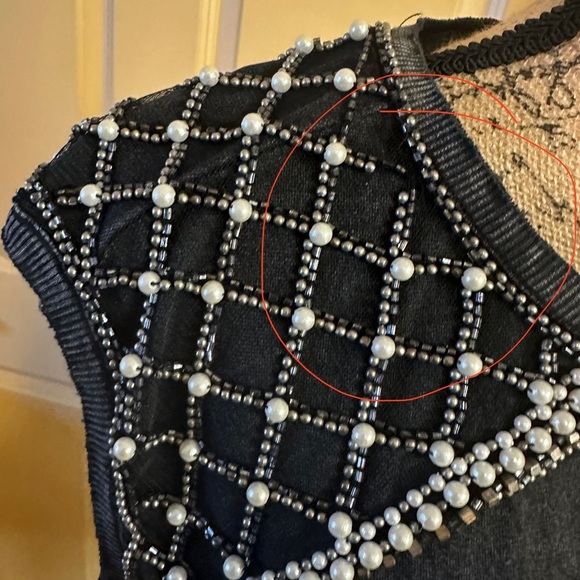 Free People // Pearl Embellished Muscle Tank - Picture 9 of 9